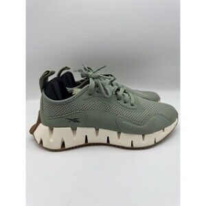 Reebok Green Zig Dynamica Running Sneaker Shoes Womens Size 6.5